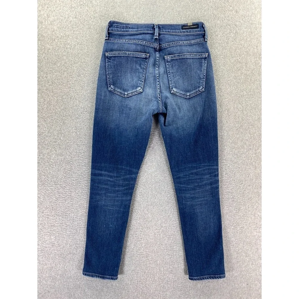 Citizens Of Humanity Rocket Crop Jeans Womens 25 High Rise Skinny Denim (25x25)